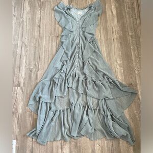 NWOT Medium Joyfolie Cass dress in Island Sage